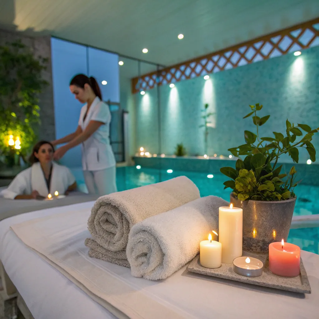 Relaxing spa services